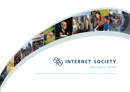 Internet Society 2004 Annual Report