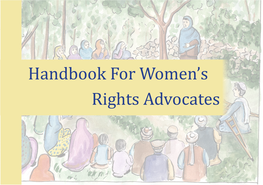Handbook for Women's Rights Advocates