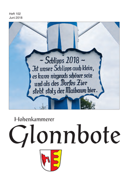 Glonnbote Ausgabe 102.Indd