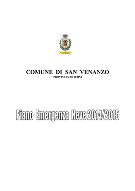 Comune Di San Venanzo Provincia Di Terni