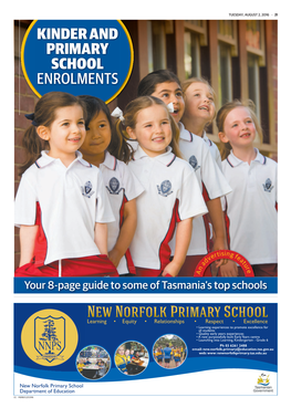 Kinder and Primary School Enrolments