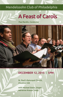 A Feast of Carols 2015