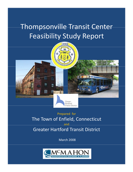 Thompsonville Transit Center Feasibilty Study Report