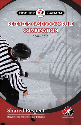 Refereeos CASE BOOK/RULE COMBINATION Refereeos CASE