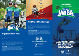 Unisa Sport Get Involved Flyer.Pdf