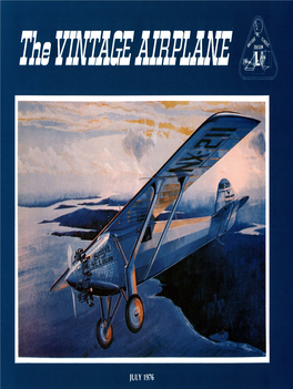 The Vintage Airplane Before Oshkosh '76