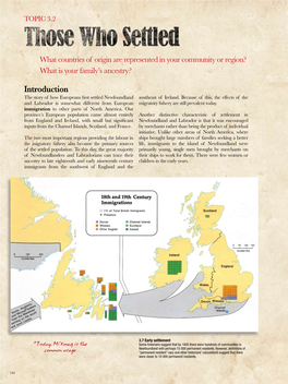 Introduction the Story of How Europeans First Settled Newfoundland Southeast of Ireland