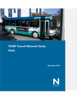 TANK Transit Network Study FINAL