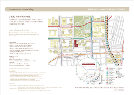 Access and Area Map