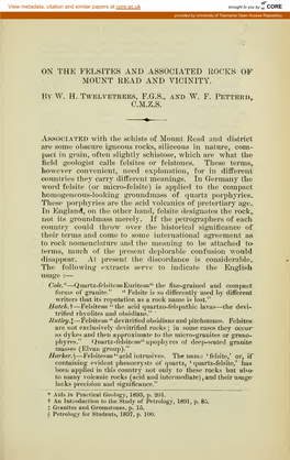 Papers and Proceedings of the Royal Society of Tasmania