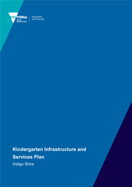 Kindergarten Infrastructure and Services Plan Indigo Shire