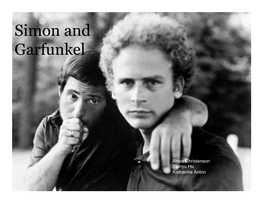 Simon and Garfunkel