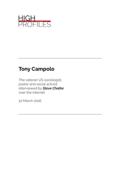 Tony Campolo