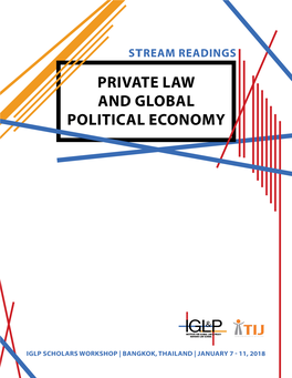 Private Law and Global Political Economy