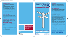 Suffolk Links Three Towns Area