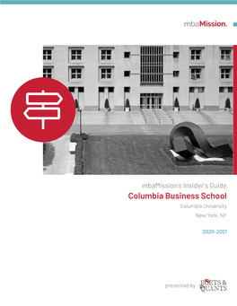 Insider's Guide: Columbia Business School