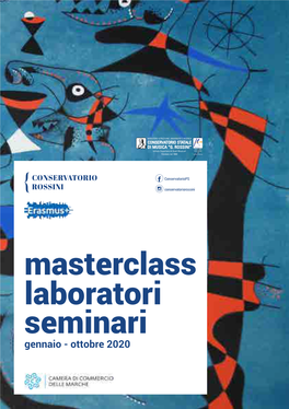 Masterclass Laboratori Seminari Gennaio - Ottobre 2020
