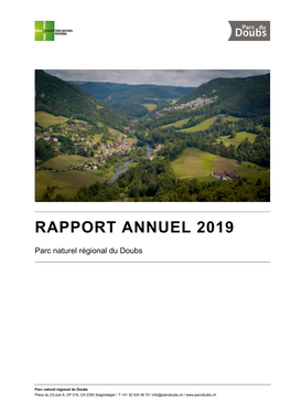 Rapport Annuel 2019