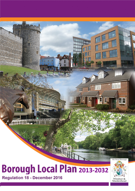 Borough Local Plan: Consultation Version (December 2016) Contents