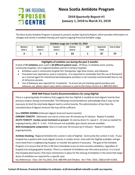 Quarterly Report Mar 2018