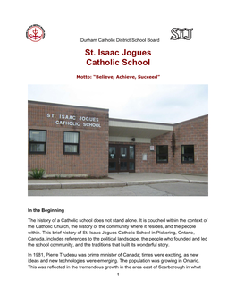 St. Isaac Jogues Catholic School