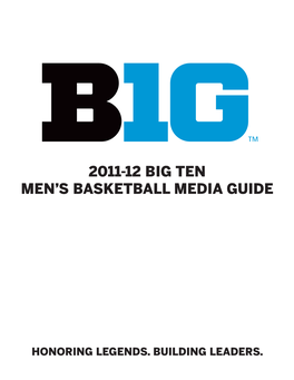 2011-12 Big Ten Men's Basketball Media Guide