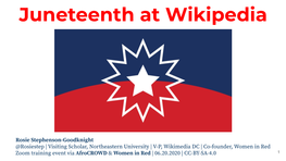 Juneteenth at Wikipedia.Pdf