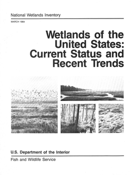 Wetlands of the United States: Current Status and Recent Trends