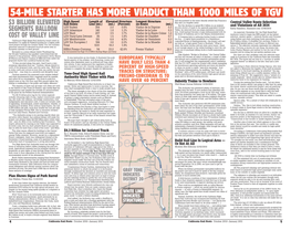 54-Mile Starter Has More Viaduct Than 1000 Miles Of