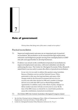 Chapter 7 Role of Government