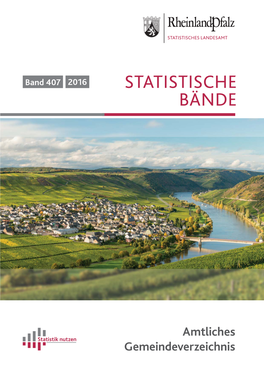 Amtliches Gemeindeverzeichnis 3 © Statistisches Landesamt Rheinland-Pfalz