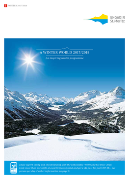 A Winter World 2017/2018