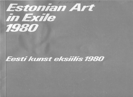 Estonian Art in Australia Mellik and in Perth Under Lvor Hunt, 46 Eesti Kunst Austraalias