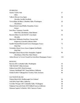 Glera Macabeo, Xarello, Parellada Chardonnay Gamay Pinot Noir, Chardonnay, Pinot Munier Macabeo Sangiovese, Canaiolo, Colorino C