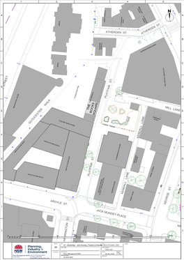 Rocks Site Maps, Detailed. Jack Mundey Place, Playfair St, Atherden St. for Non-Market Days