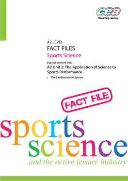 FACT FILES Sports Science