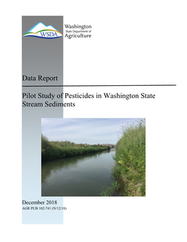 Pesticides in Washington State Sediments Pilot Study