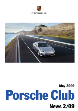 News 2/09 Porsche Club News 2/09 Porsche Club News 2/09