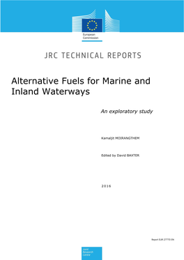 Alternative Fuels for Marine and Inland Waterways