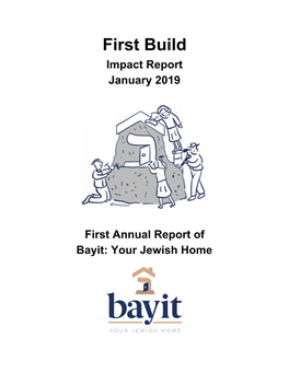 First Build: Bayit Impact Report 2019