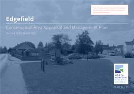 Edgefield Conservation Area Appraisal and Management Plan Second Draft: March 2021 Contents