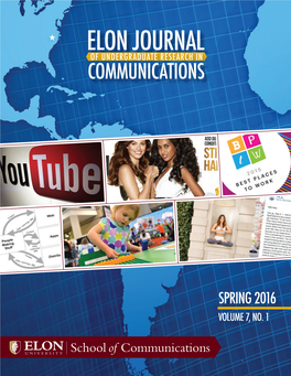 Elon Journal of Undergraduate Research in Communications