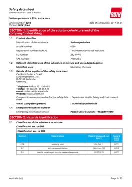 Sodium Periodate