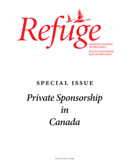 Private Sponsorship in Canada