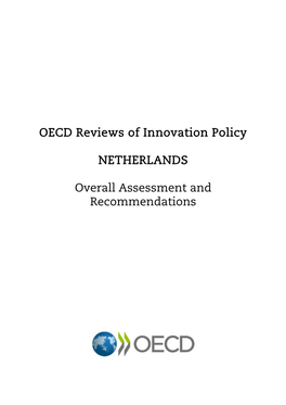 OECD Reviews of Innovation Policy NETHERLANDS Overall