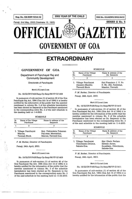 Official~~Gazette Government of Goa