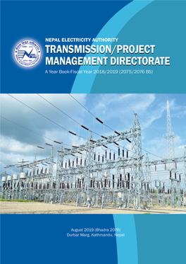 Nepal Electricity Authority 1 TRANSMISSION/PROJECT MANAGEMENT DIRECTORATE