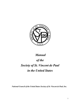 Manual of the Society of St