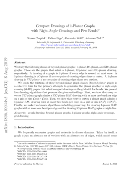 Compact Drawings of 1-Planar Graphs with Right-Angle Crossings and Few Bends$