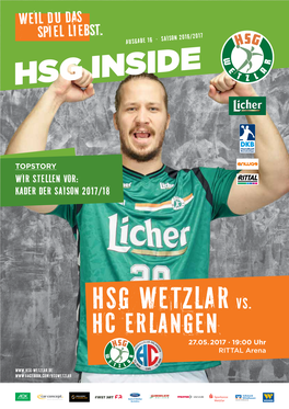 Hsg Wetzlar Vs